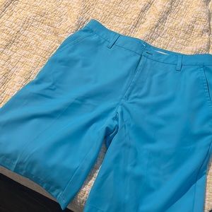 Izod Golf shorts, blue. Size 33.